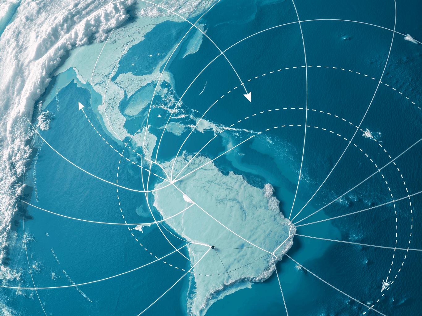 Satellite thermal mapping of ocean currents